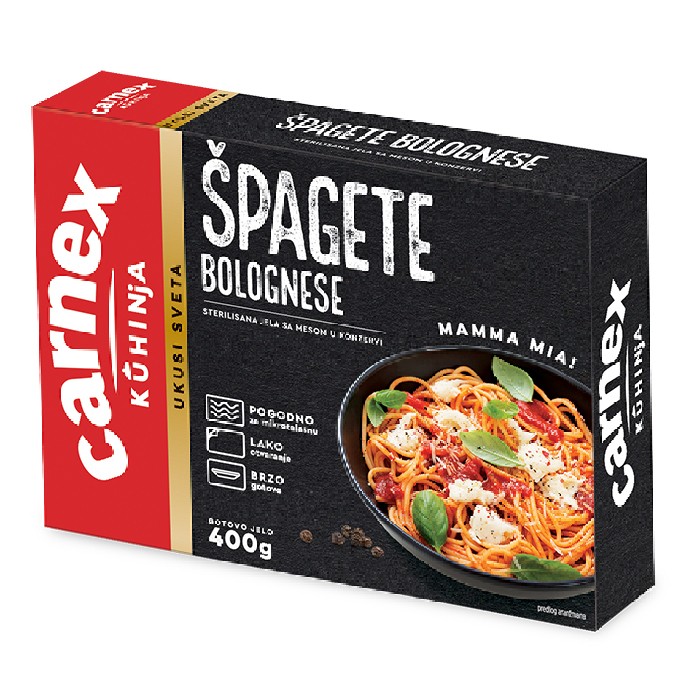 Špagete bolognese 400g